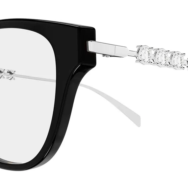 Kính Mắt Cận Gucci GG1972OA 002 Eyeglasses Màu Đen - Bạc
