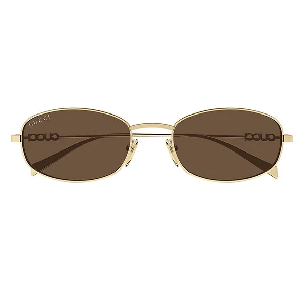 Kính Mát Unisex Gucci GG1940S 002 Sunglasses Màu Vàng Nâu