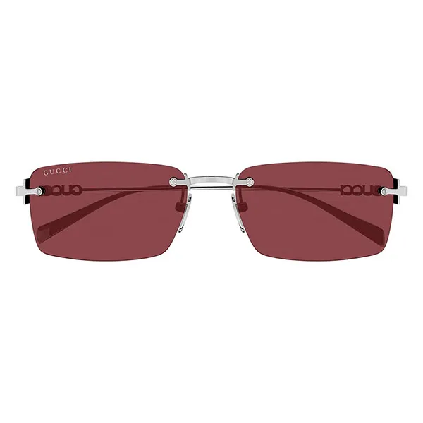 Kính Mát Gucci Sunglasses GG1941S 003 Màu Đỏ Bạc