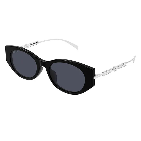 Kính Mát Gucci Sunglasses GG1970SA 002 Màu Đen - Bạc