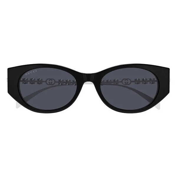 Kính Mát Gucci Sunglasses GG1970SA 002 Màu Đen - Bạc