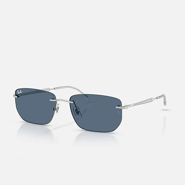 Kính Mát Unisex Rayban RB3768 Màu Xanh Bạc