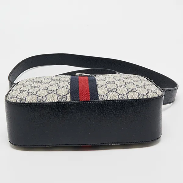 Túi Đeo Chéo Unisex Gucci Leather Ophidia Crossbody Bag Phối Màu