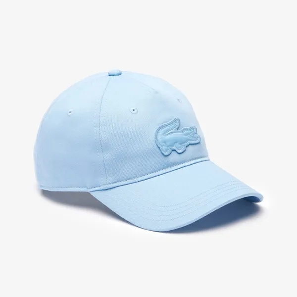 Mũ Lacoste Twill Quilted Croc Badge Cap RK1489 HBP Màu Xanh Nhạt