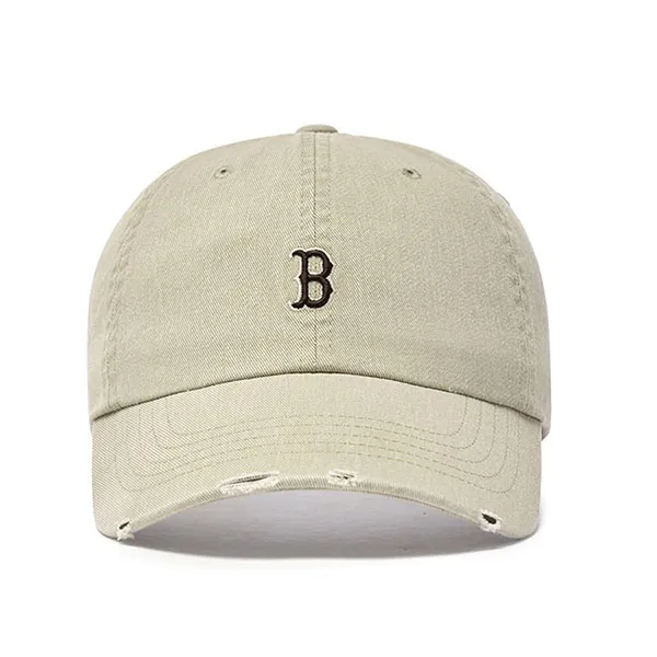 Mũ MLB Retro Washed Adjustable Soft Top Baseball Cap Boston Red Sox 3ACPB096N-43BGS Màu Beige