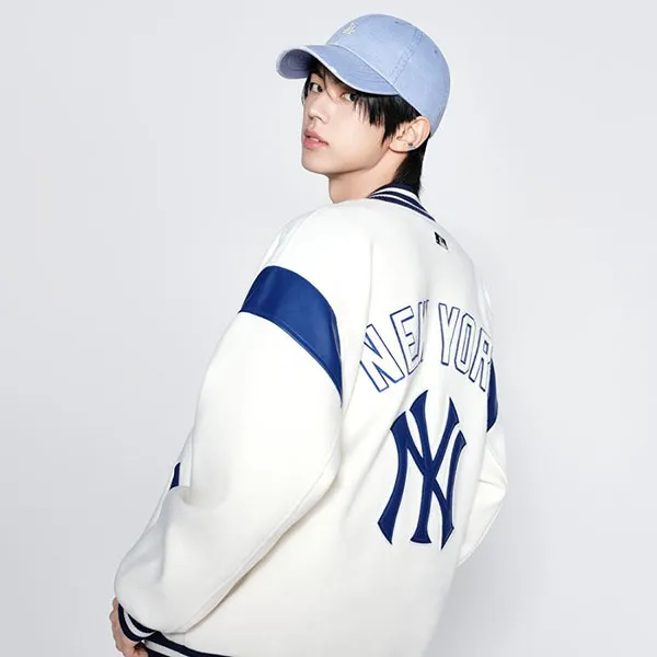 Mũ MLB Retro Washed Adjustable Soft Top Baseball Cap LA 3ACPB096N-07SBS Màu Xanh Nhạt