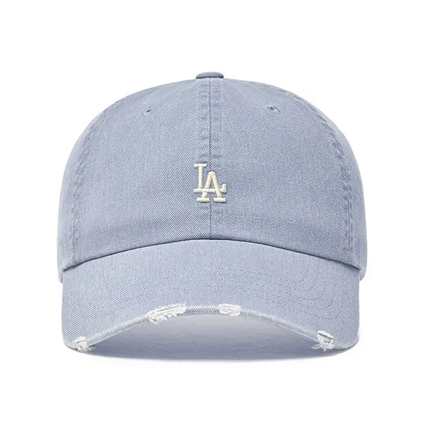 Mũ MLB Retro Washed Adjustable Soft Top Baseball Cap LA 3ACPB096N-07SBS Màu Xanh Nhạt