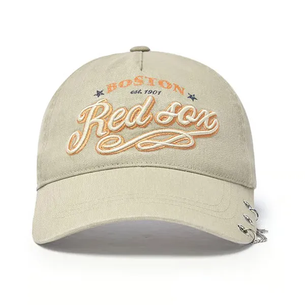 Mũ MLB Vintage Culsive Jewelry Unstructured Ball Cap Boston Red Sox 3ACPV206N-43BGS Màu Beige