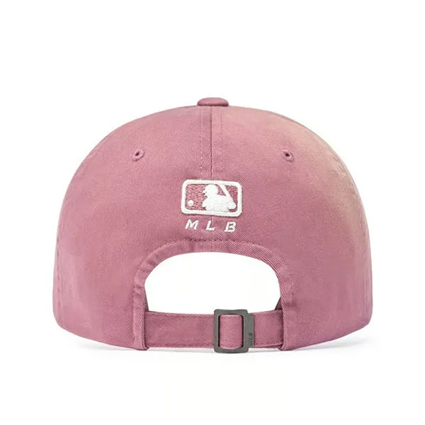 Mũ MLB Vintage Washed Curve Logo Unstructured Ball Cap LA Dodgers 3ACPV076N-07PKS Màu Hồng