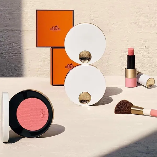 Phấn Má Hồng Hermès Silky Blushes Powder 37 Rose Poivré Màu Hồng Tươi