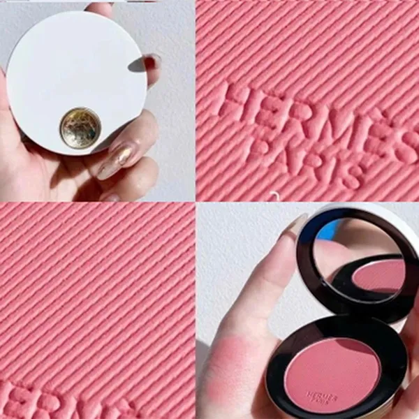 Phấn Má Hồng Hermès Silky Blushes Powder 37 Rose Poivré Màu Hồng Tươi