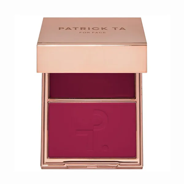 Phấn Má Hồng Patrick Ta For Face 2in1 Double-Take Cream And Power Blush Duo Tone She's Wanted