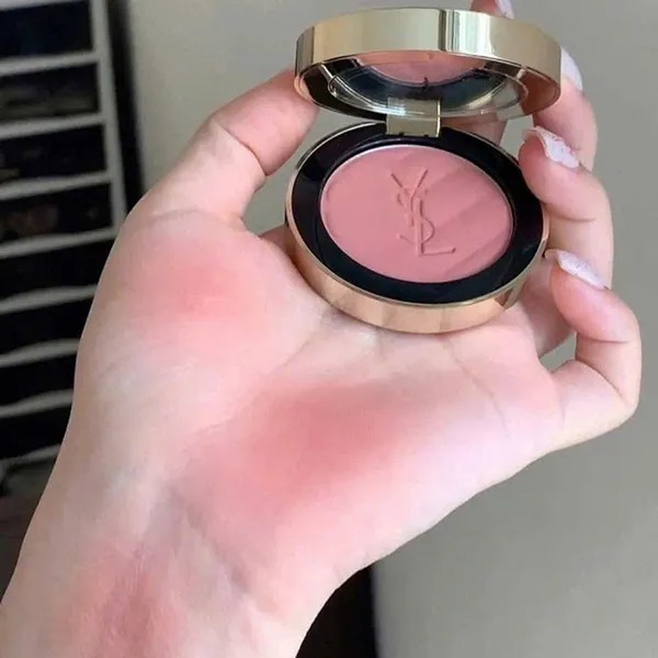 Phấn Má Hồng YSL Yves Saint Laurent Make Me Blush Bold Blurring 06 Rose Haze Màu Hồng Nude
