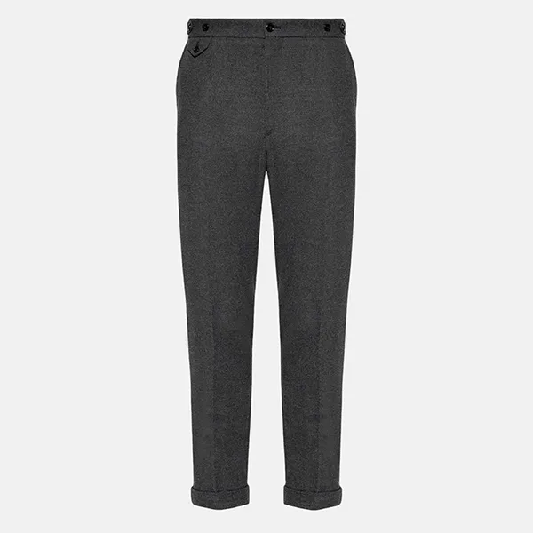 Quần Dài Nam Dolce & Gabbana D&G Tag Logo GV6LET Furnc Màu Xám Size 46