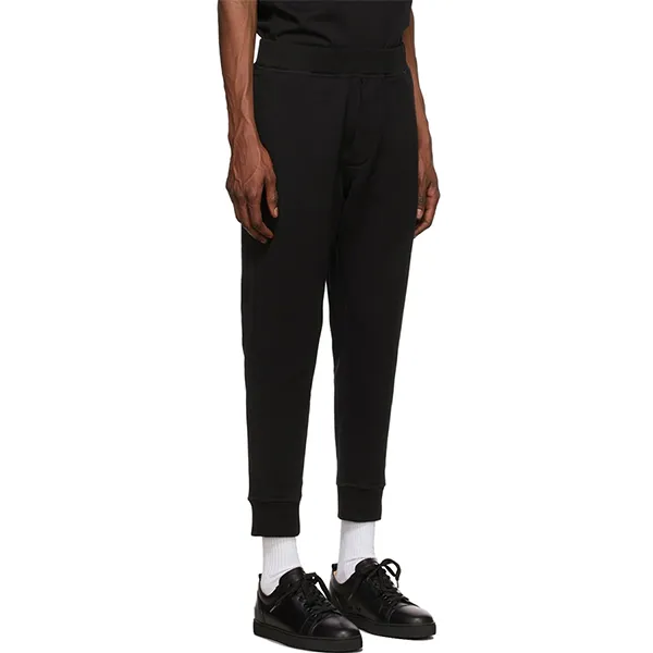 Quần Dài Nam Dsquared2 Black Ceresio 9 Lounge Pants Màu Đen Size S