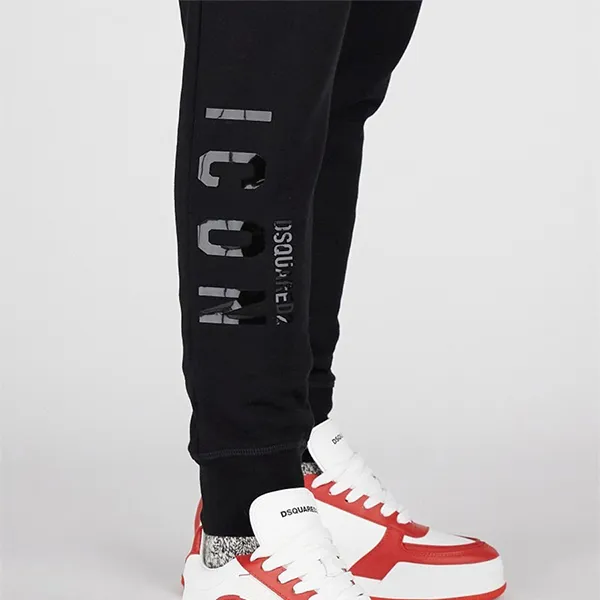 Quần Nỉ Nam Dsquared2 Men's Sweatpant Màu Đen Size M