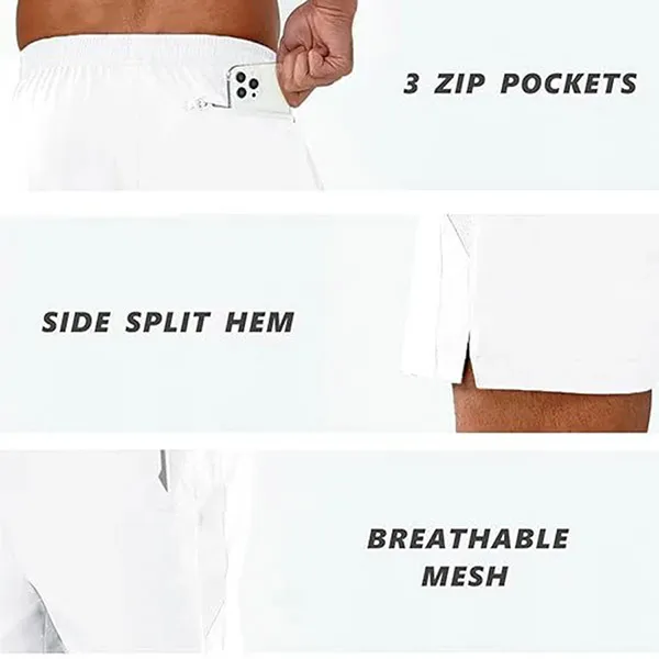 Quần Short Nam Northyard B0DQ4SRGCZ Màu Trắng Size M