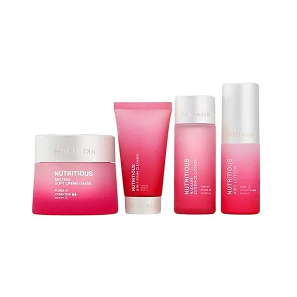 Set Chăm Sóc Da Estée Lauder Nutritious See The Glow Gift Set 4 Món