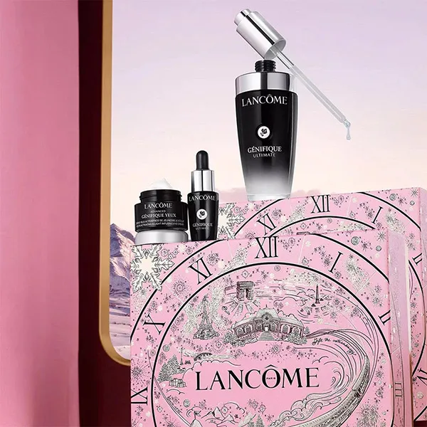 Set Dưỡng Da Lancôme 3 Món (Serum Génifique Ultimate 50m + Mini 7ml + Kem Mắt Génifique Ultimate Eye 7ml)