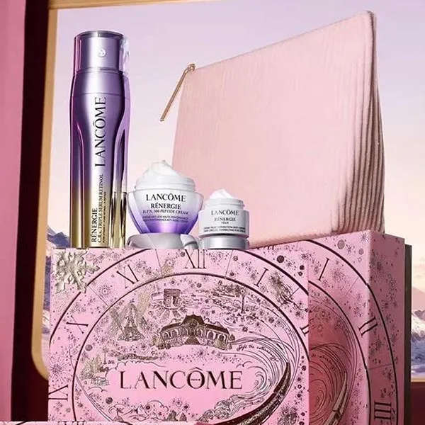 Set Dưỡng Trắng Da Lancôme Rénergie CRX Triple Serum Retinol 4 Món