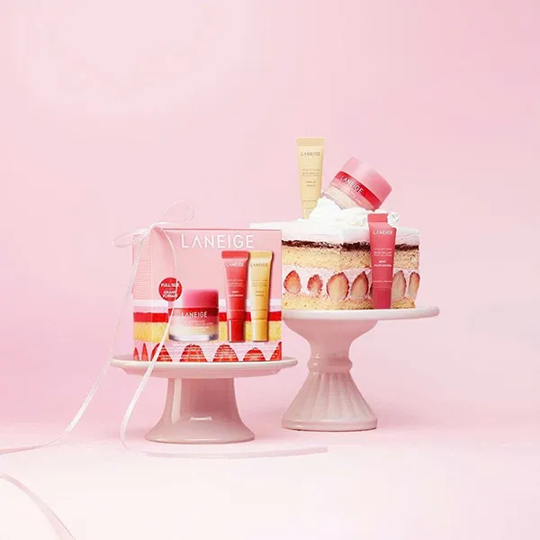 Set Dưỡng Môi Laneige Berry Sweet Lip Trio 3 Món
