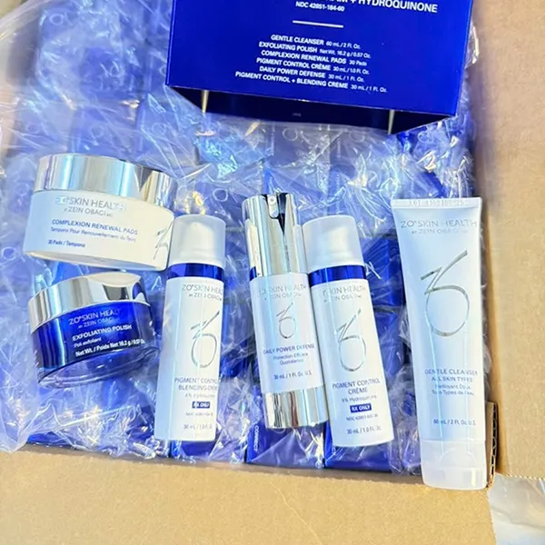 Set Hỗ Trợ Giảm Nám Zo Skin Health Pigment Control Program + Hydroquinone 6 Món