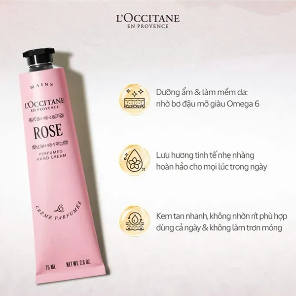 Set Kem Dưỡng Da Tay L'Occitane Hand Cream Garden Of Provence (3 x 75ml)