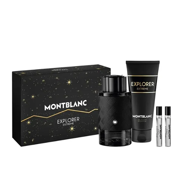 Set Nước Hoa Nam Montblanc Explorer Extreme Parfum 4 Món
