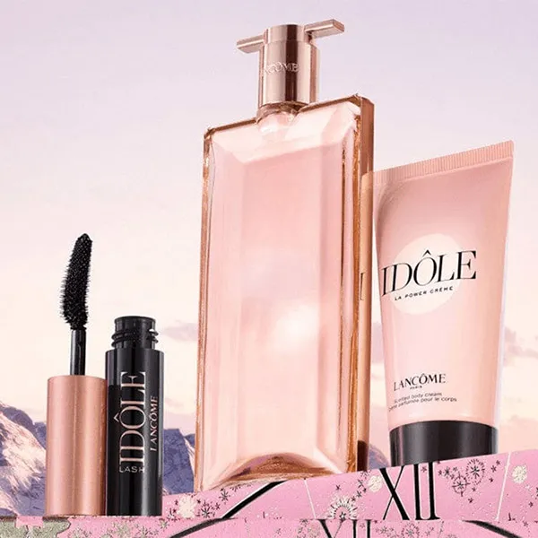 Set Nước Hoa Nữ Lancôme Idôle 3 Món (EDP 100ml + Kem Dưỡng Thể La Power Creme 50ml + Mascara Lash)