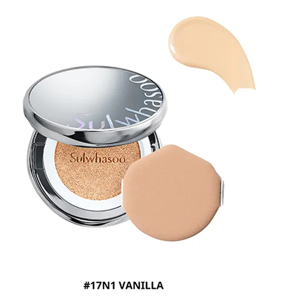 Set Phấn Nước Sulwhasoo Perfecting Cushion Coussin De Teint + 1 Lõi Refill Tone 17N1