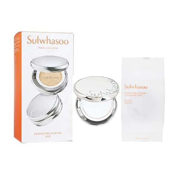 Set Phấn Nước Sulwhasoo Perfecting Cushion Coussin De Teint + 1 Lõi Refill Tone 17N1