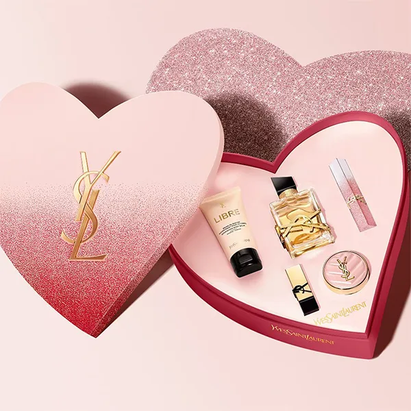 Set Trang Điểm Yves Saint Laurent YSL Valentine's Day Pillar Set 5 Món