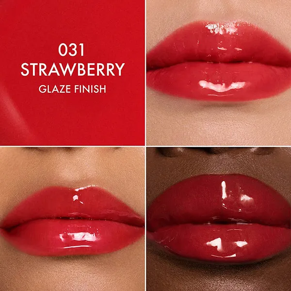 Son Dưỡng Dior Addict Lip Glow Oil Màu 031 Strawberry Glaze Đỏ Dâu