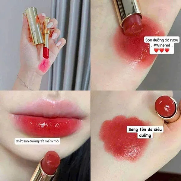 Son Dưỡng Whoo Gongjinhyang Mi Glow Lip Balm Màu Wine Red Đỏ Thẫm Quyến Rũ