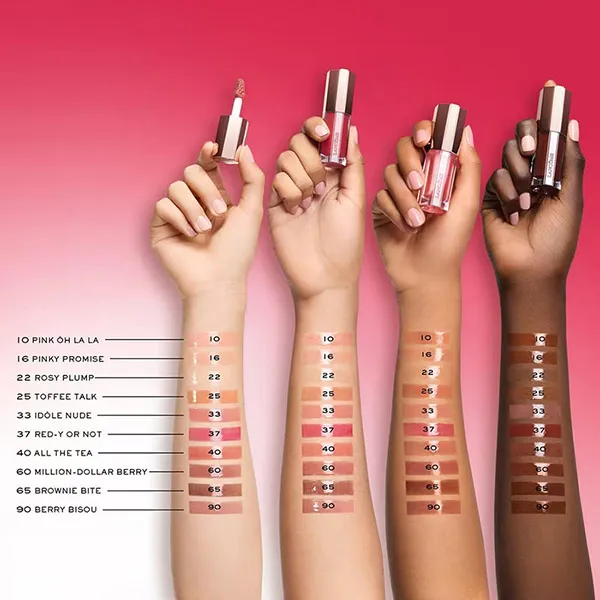 Son Kem Lancôme Lip Idôle Juicy Treat Lip Oil Gloss 27 Melon Treat Màu Hồng Đào