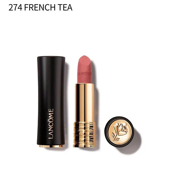 Son Lancôme L'Absolu Rouge 274 French Tea Màu Hồng Đất