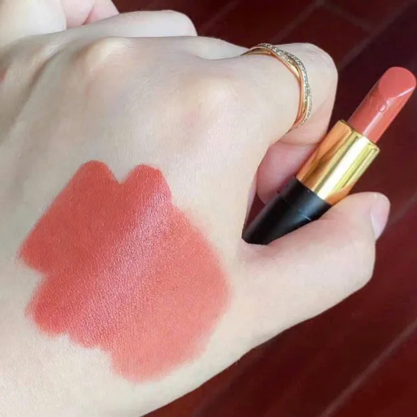 Son Lancôme Mini L'Absolu Rouge Drama Cream Lipstick 274 French Tea Màu Hồng Cam Đất