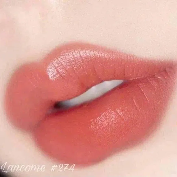 Son Lancôme Mini L'Absolu Rouge Drama Cream Lipstick 274 French Tea Màu Hồng Cam Đất
