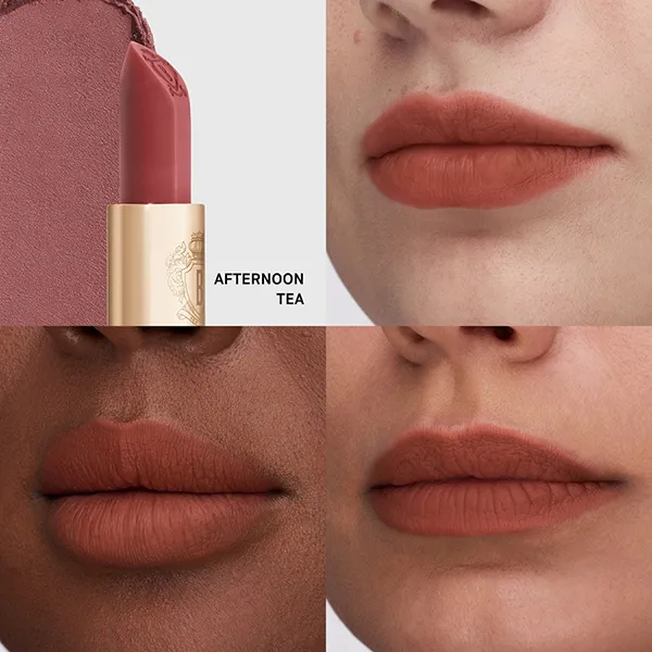 Son Lì Bobbi Brown Luxe Cashmere Matte Lipstick Afternoon Tea 64 Màu Cam Đất