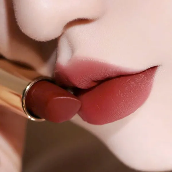 Son Lì Lancôme 296 Rouge Dramaphoria - Limited Màu Đỏ Đất