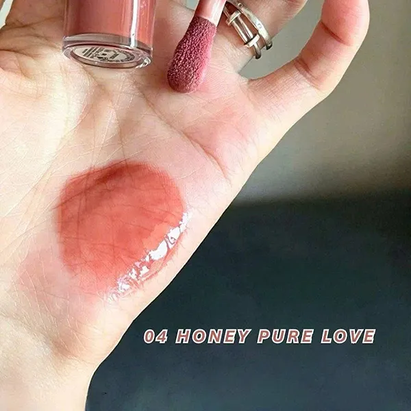 Son Môi Bóng Yves Saint Laurent YSL Loveshine Plumpling Lip Oil Gloss 04 Honey Pure Love Màu Nâu - Hồng