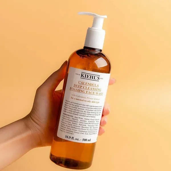 Sữa Rửa Mặt Kiehl's Calendula Deep Cleansing Foaming Face Wash 500ml