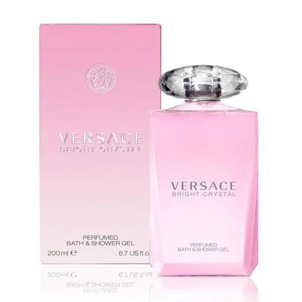 Sữa Tắm Hương Nước Hoa Versace Bright Crystal Perfumed Bath & Shower Gel 200ml