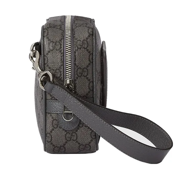 Túi Cầm Tay Nam Gucci Ophidia GG Pouch Black Màu Đen