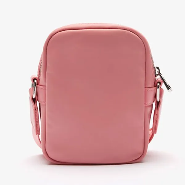 Túi Đeo Chéo Lacoste Active Nylon Satchel Tourmaline NU4350SG N05 Màu Hồng