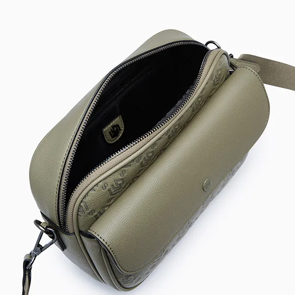 Túi Đeo Chéo Lyn Zoll Infinite Mini Crossbody Bag - Dark Grey L26CBWA180 Màu Xanh Xám