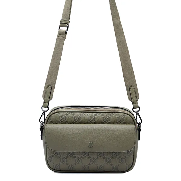 Túi Đeo Chéo Lyn Zoll Infinite Mini Crossbody Bag - Dark Grey L26CBWA180 Màu Xanh Xám