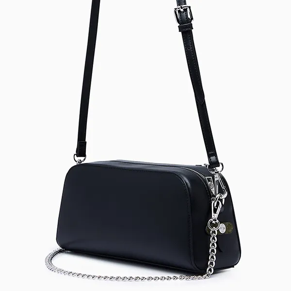 Túi Đeo Chéo Nữ Lyn Zoll Infinite Chain Crossbody Bag - Black L26CBWA182 Màu Đen