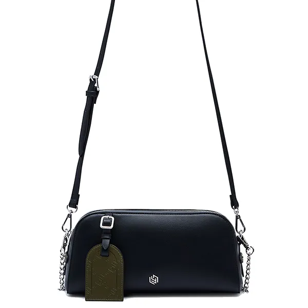 Túi Đeo Chéo Nữ Lyn Zoll Infinite Chain Crossbody Bag - Black L26CBWA182 Màu Đen