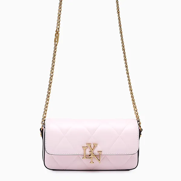Túi Đeo Chéo Nữ Lyn Rexha Flap Phone Wallet On Chain Wallets On Chain - Light Pink LL24CWF039 Màu Hồng